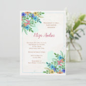 Invitation Fleurs de Coin (Debout devant)