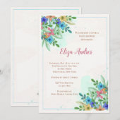 Invitation Fleurs de Coin (Devant / Derrière)