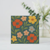 Invitation Fleurs de Cottage (Debout devant)