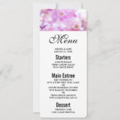 Invitation Fleurs de fleurs de cerisier rose (Devant)