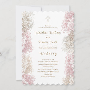 Invitation Fleurs de Gypsophile Mariage
