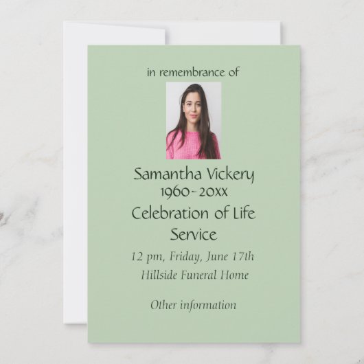 Invitation Fleurs de jardin à papillon aquarelle personnalisé (Dos)