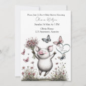 Invitation Fleurs de Joie (Devant)