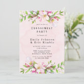 Invitation Fleurs de l'arbre Apple Watercolor (Debout devant)