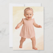 Invitation Fleurs de Marigold sauvage Foliage de serres Anniv (Dos)