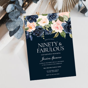 Invitation Fleurs de marine et de broussailles 90e fête d'ann