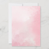 Invitation Fleurs de papillon mignonne Fête d'anniversaire fi (Dos)