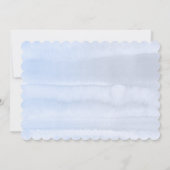 Invitation Fleurs de Pêche Dusty Blue Be My Maid of Honor (Dos)