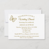 Invitation Fleurs de prairie Mariage Brunch (Devant)
