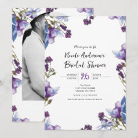 Fleurs de printemps délicates Mariage violet