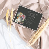 Invitation Fleurs de printemps romantiques Vase Fête des mari