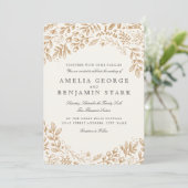 Invitation Fleurs de récolte (Debout devant)