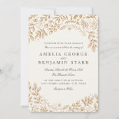 Invitation Fleurs de récolte (Devant)