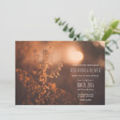 Invitation Fleurs de rêve| Soleil| Mariage (Debout devant)