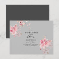 Fleurs de Sakura rose chic sur Fête des mariées gr