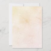 Invitation Fleurs de soleil d'anniversaire verdure rustique j (Dos)