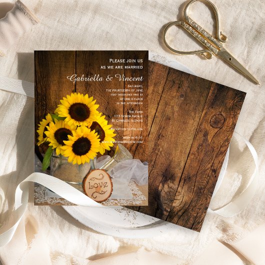 Invitation Fleurs de soleil rustiques arrosage de jardin Can