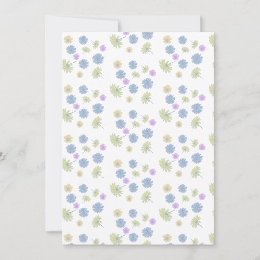 Invitation Fleurs Délicates  (Devant)