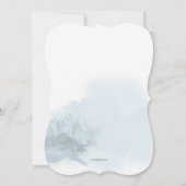 Invitation Fleurs d'hiver (Dos)