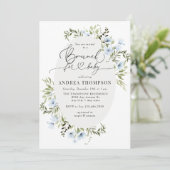 Invitation Fleurs d'hiver | Baby Brunch (Debout devant)