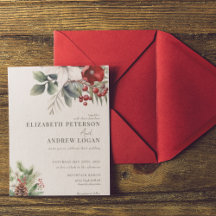 Fleurs d'hiver de Noël | Mariage de Noël