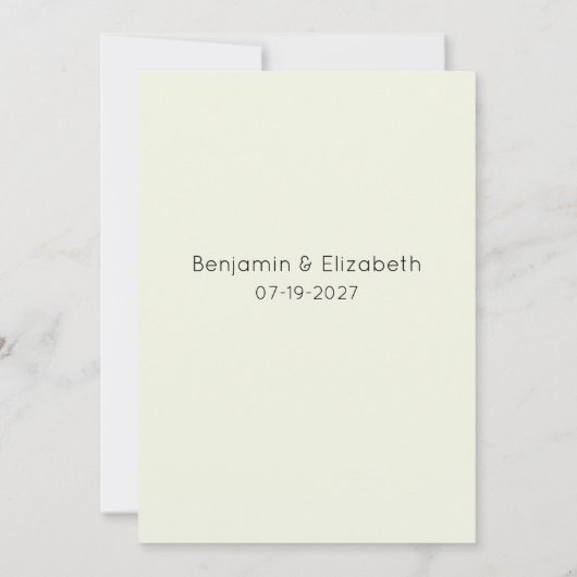 Invitation Fleurs d'orchidées tropicales blanches roses RSVP (Dos)