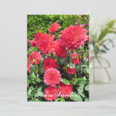 INVITATION FLEURS DU JARDIN DE PAYS (Debout devant)