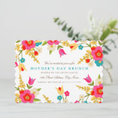 Invitation Fleurs du Pays Fête des mères (Debout devant)