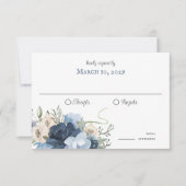 Invitation Fleurs et fer à cheval rustiques Bois de grange (Devant)