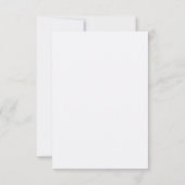 Invitation Fleurs Et Verdure Anniversaire (Dos)