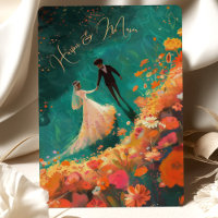 Fleurs Ethereal - Suite Mariage Turquoise et coral