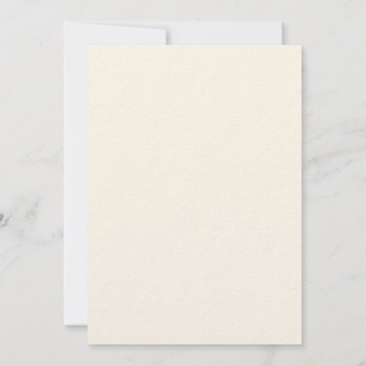 Invitation Fleurs fleurs sauvages beiges beige beige beige be (Dos)