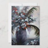 Invitation Fleurs florales Beautés fragiles par AmyLyn Bihrle (Devant)