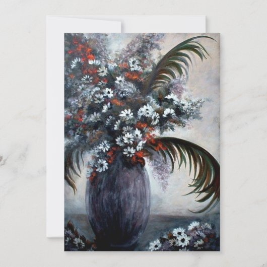 Invitation Fleurs florales Beautés fragiles par AmyLyn Bihrle (Devant)