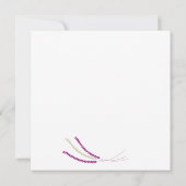Invitation Fleurs Heather (Dos)