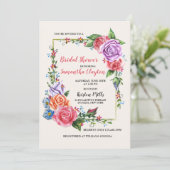 Invitation Fleurs Héritiers (Debout devant)