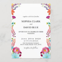 Fleurs mexicaines Fiesta Mariage
