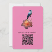 Invitation Fleurs mystiques du royaume surnaturel (Dos)