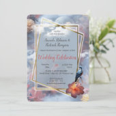 Invitation Fleurs mystiques du royaume surnaturel (Debout devant)