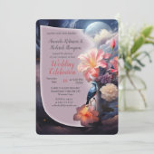 Invitation Fleurs mystiques du royaume surnaturel (Debout devant)