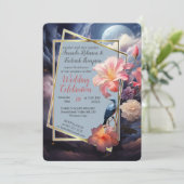 Invitation Fleurs mystiques du royaume surnaturel (Debout devant)