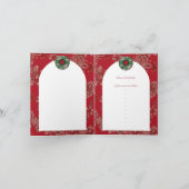 Invitation Fleurs pour Noël (Intérieur)