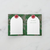 Invitation Fleurs pour Noël (Intérieur)