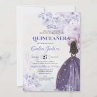 Fleurs pourpres printanières Princesse Robe Quince