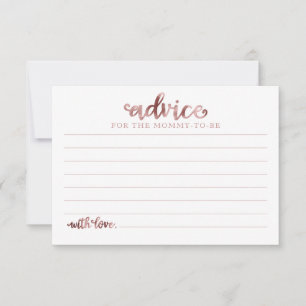 Invitation Fleurs roses Citrouille Baby shower d'automne Cart