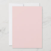 Invitation Fleurs roses et blanches de printemps pour les 30 (Dos)