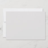 Invitation Fleurs roses grises et blanches en marbre Save The (Dos)