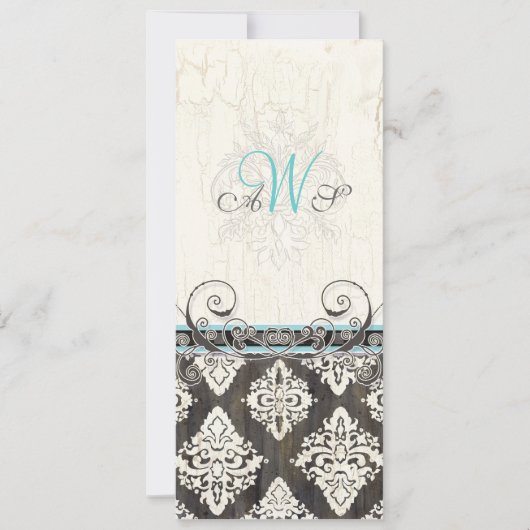 Invitation Fleurs Roses & Lys calla Photo de mariage (Devant)