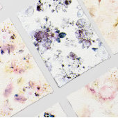 Invitation Fleurs roses Papier élégant Mariage texturé I