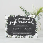 Invitation Fleurs Rustiques | 40 ans de Mariage (Debout devant)